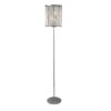 Elise 2 Lights Floor Lamp In Chrome With Crystal Drops