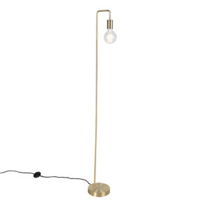 Modern Floor Lamp Brass – Facil