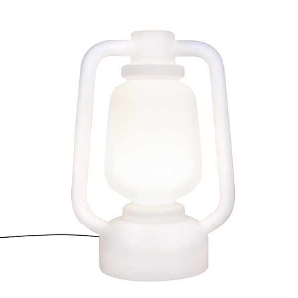 Floor Lamp White 110cm IP44 - Storm Extra Large