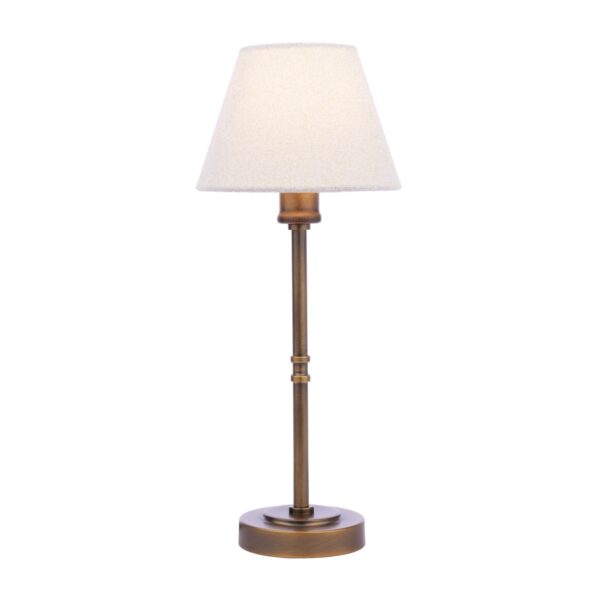 Laura Ashley Denston Table Lamp In Antique Bronze With Shade LA3756584-Q