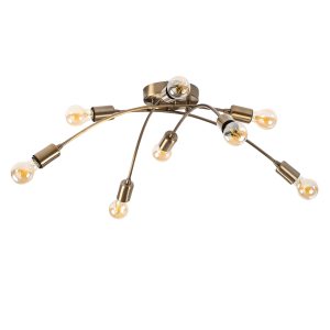 Brelan 8 Light Metal Ceiling Light in Vintage